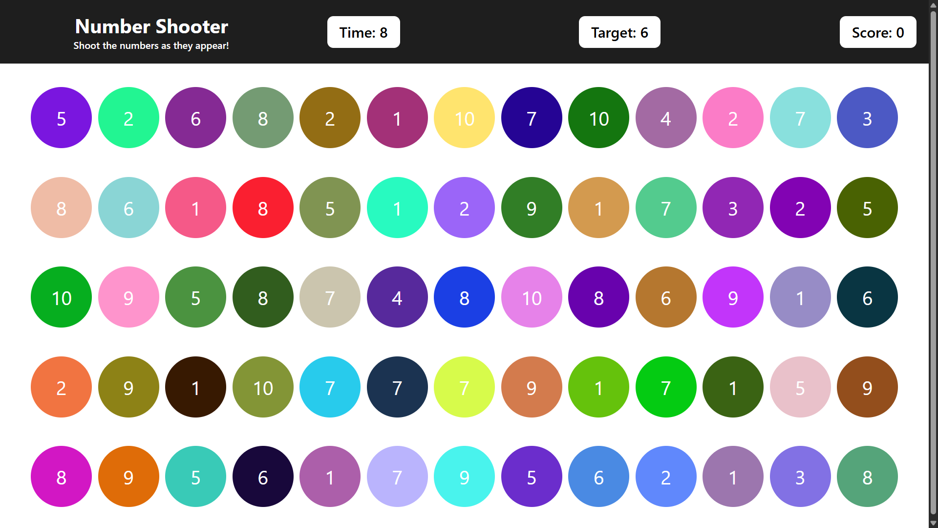number-shooter-project